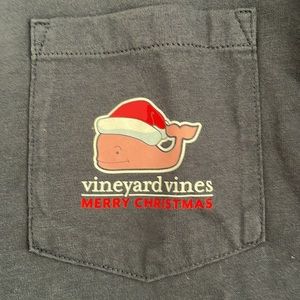 🎄🎅🤶Vineyard vines Christmas long sleeve T-shirt size childrens’ large.